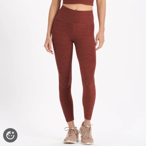Vuori Pants - Vuori clean elevation leggings rust